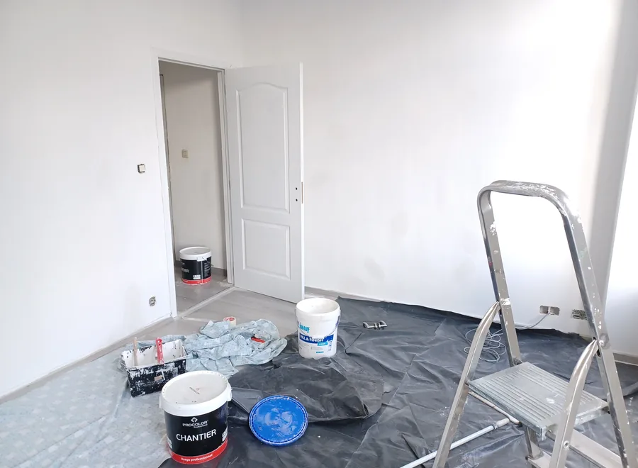Mise en peinture des murs — Peinture